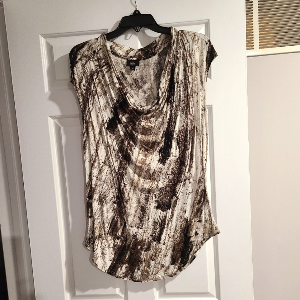 MOSSIMO abstract print top